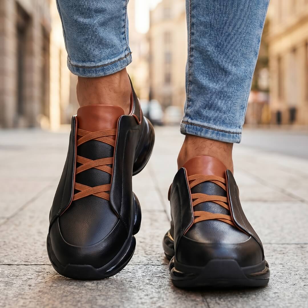 Vantore™ Leather Slip-On Trainers