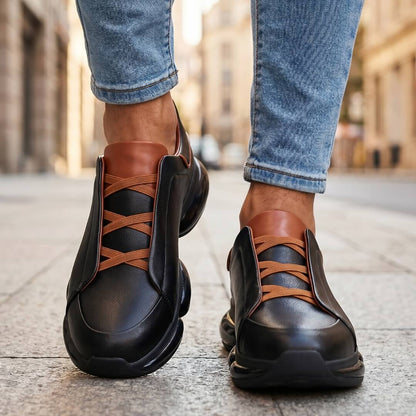 Vantore™ Leather Slip-On Trainers