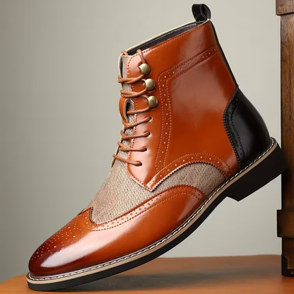Kingswell™ Elevate Brogue Ankle Boots