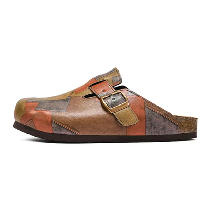 The Barbican™ – Leather Mosaic Slides