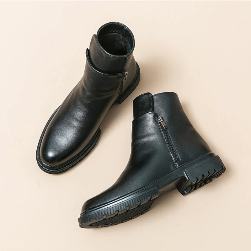 The Hampstead™ – Polished Zip Boots