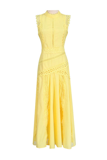 Lisette - Sleeveless Vintage Lace Dress