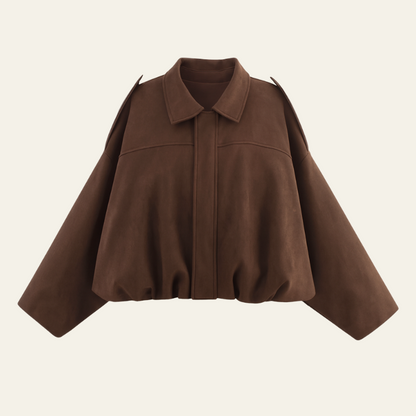 Marcelle™ Suede Bomber Jacket
