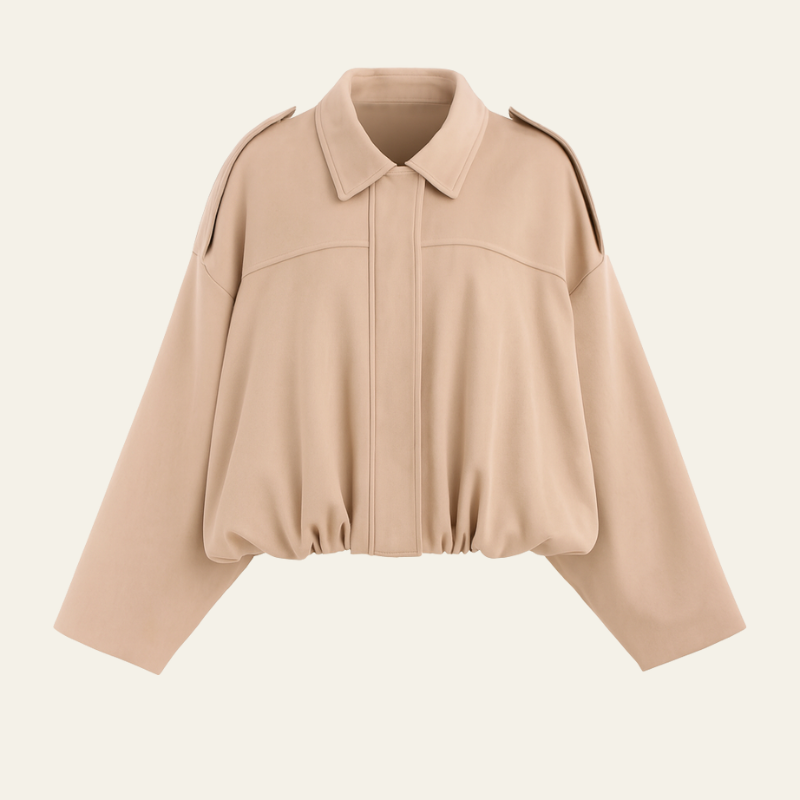 Marcelle™ Suede Bomber Jacket