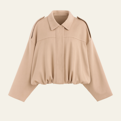 Marcelle™ Suede Bomber Jacket