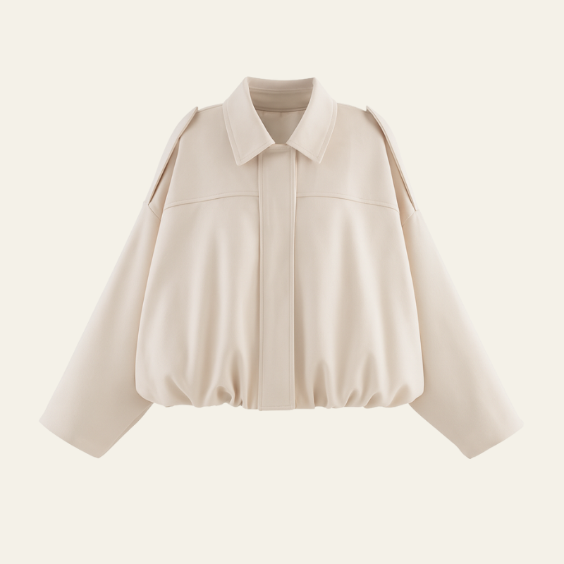 Marcelle™ Suede Bomber Jacket