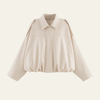 Marcelle™ Suede Bomber Jacket