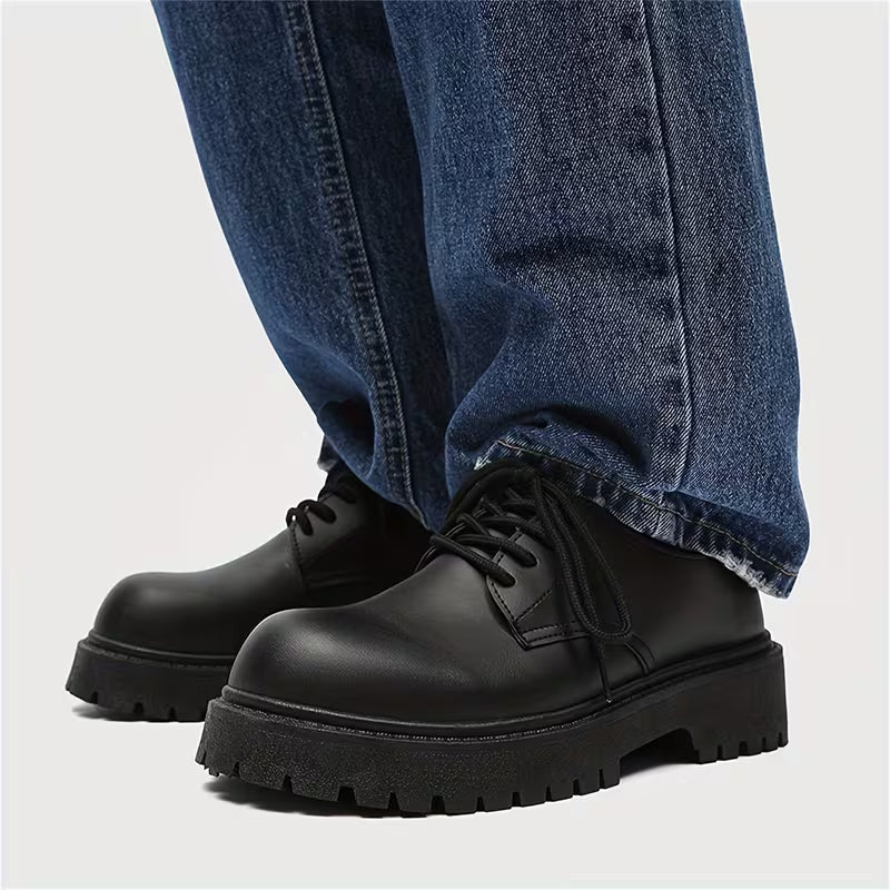 The Greenwich™ – Elevated All-Black Derbies