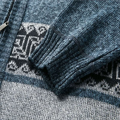 Halvord™ Wool-Blend Zip Cardigan