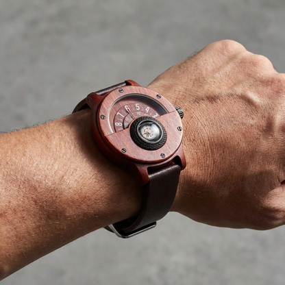 Helvani Walnut & Bamboo Watch