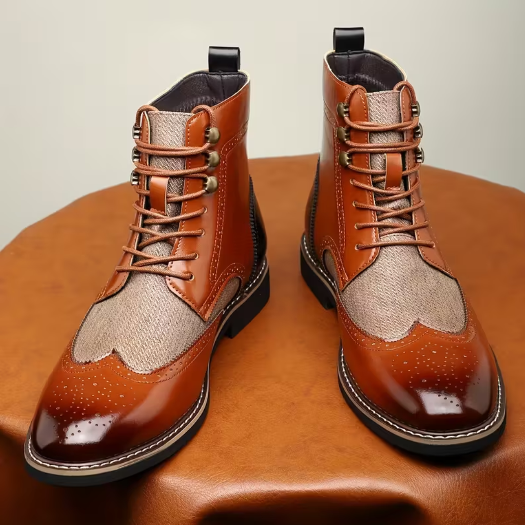 Kingswell™ Elevate Brogue Ankle Boots