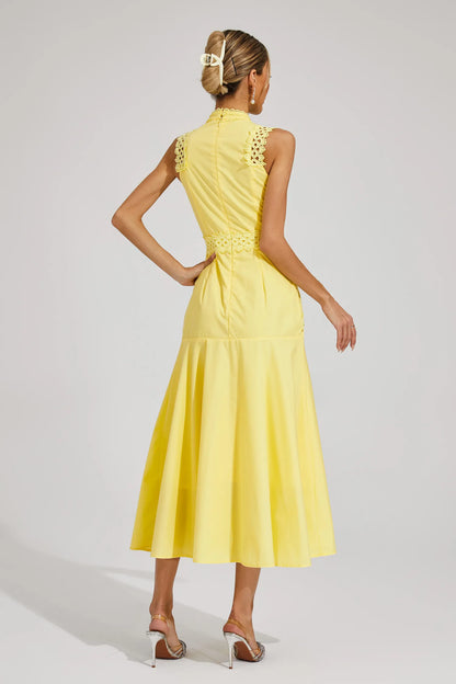 Lisette - Sleeveless Vintage Lace Dress