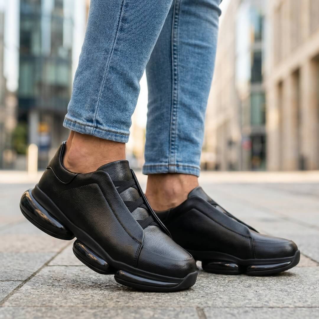 Vantore™ Leather Slip-On Trainers