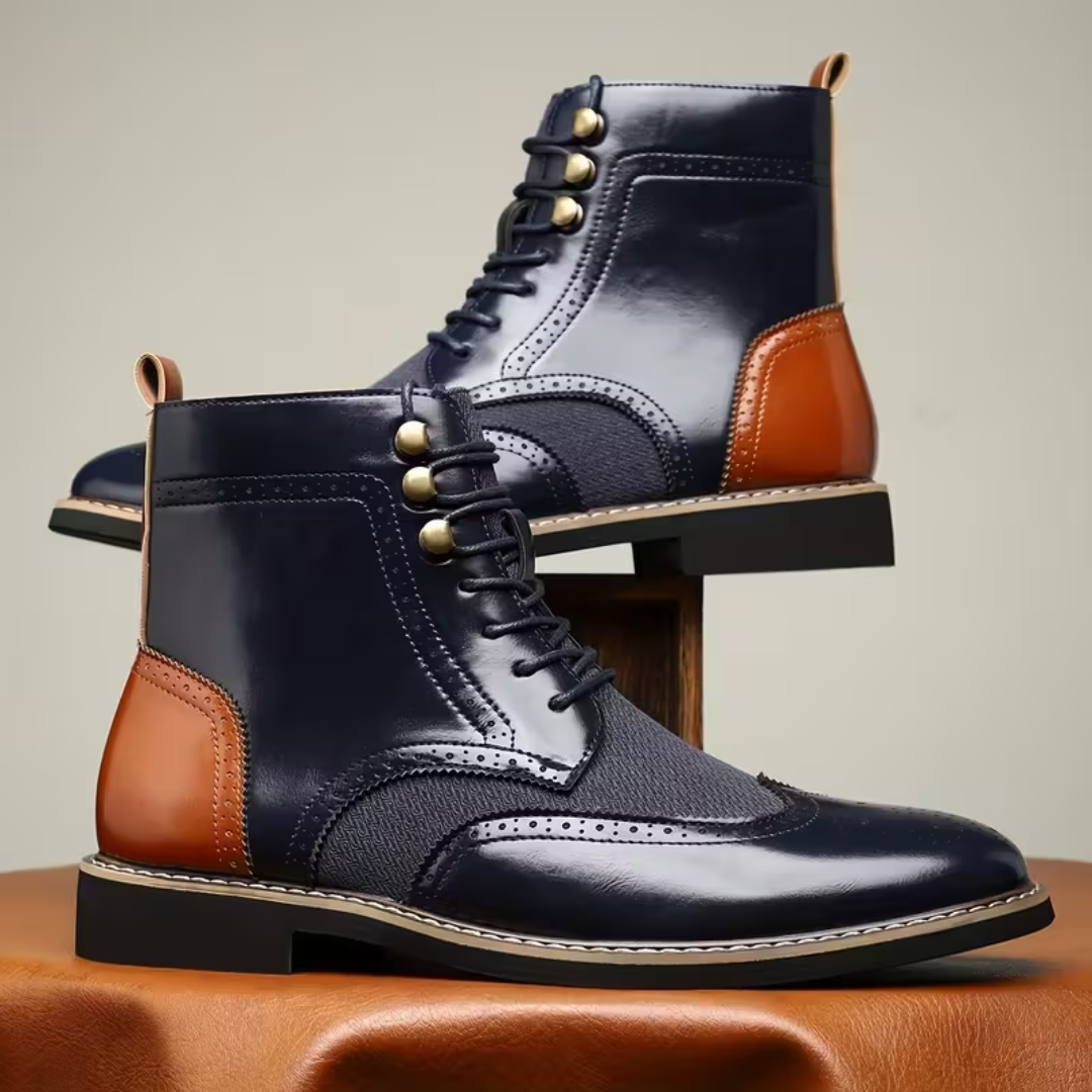 Kingswell™ Elevate Brogue Ankle Boots
