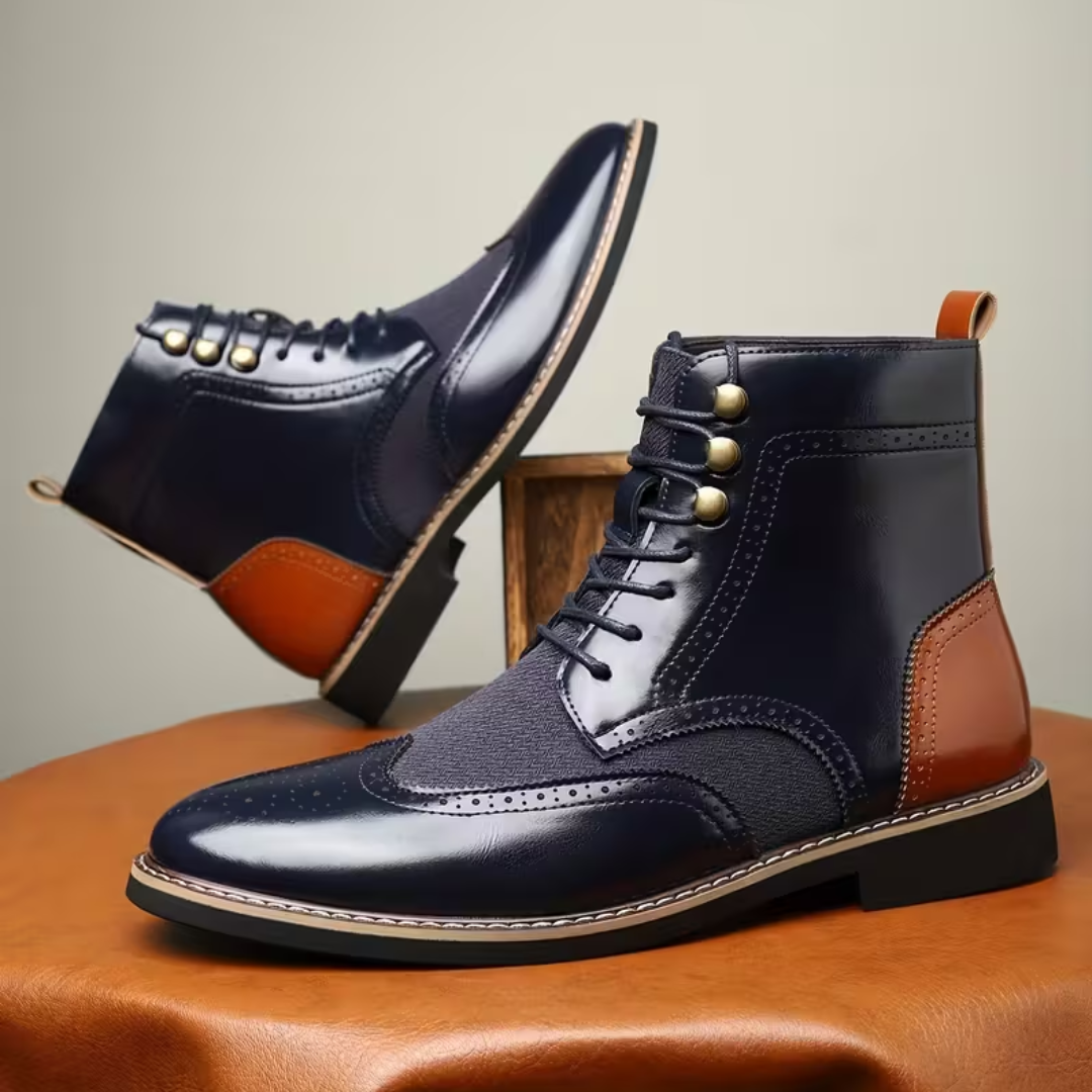 Kingswell™ Elevate Brogue Ankle Boots