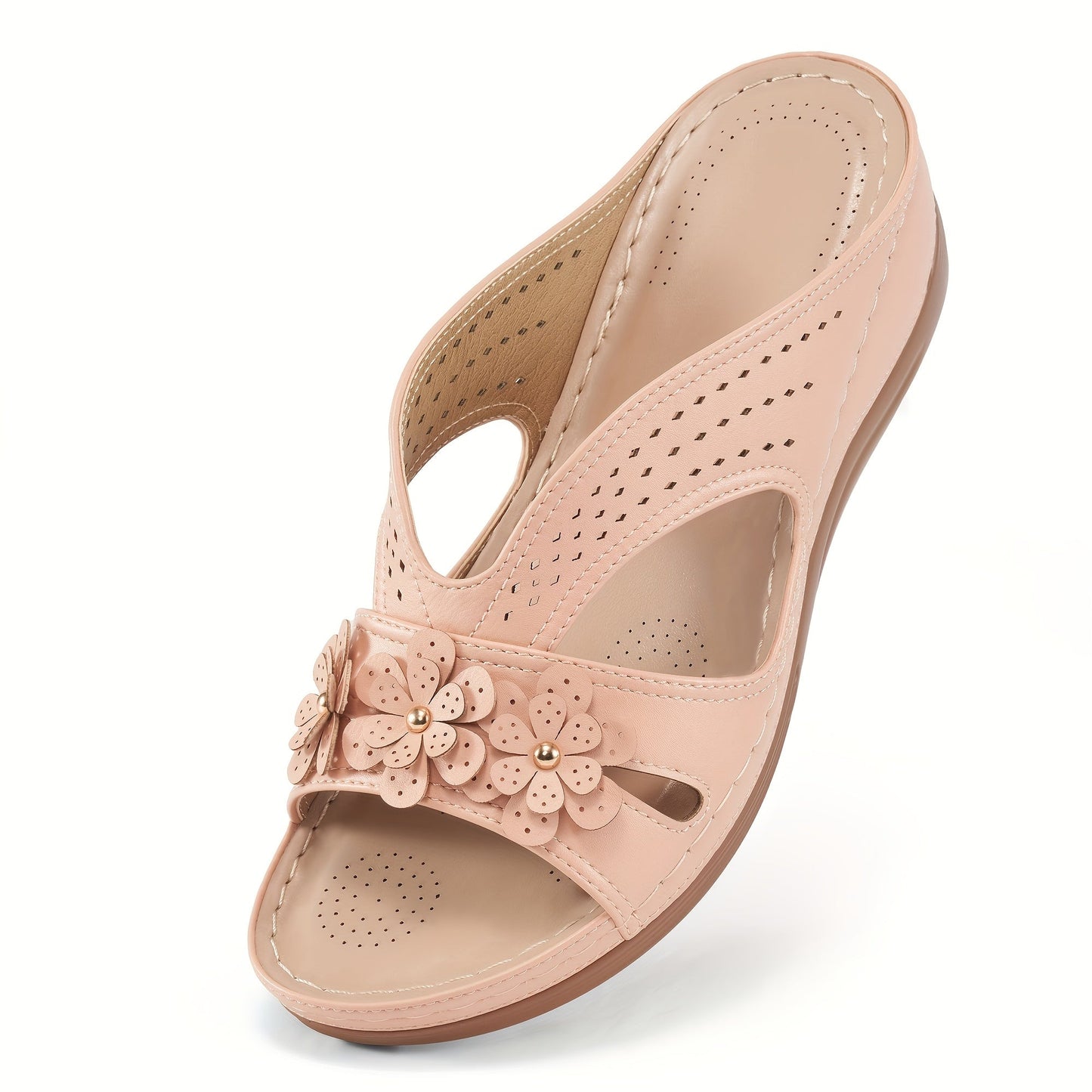 Women's Summer Wedge Sandals – Comfort Slip-Ons
