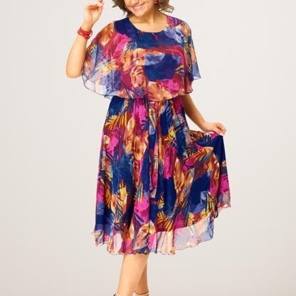 Adriene – Elegant Plus Size Chiffon Dress