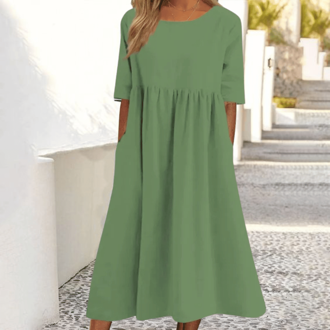 Mirabella – Elegant White Dress For Effortless Confidence