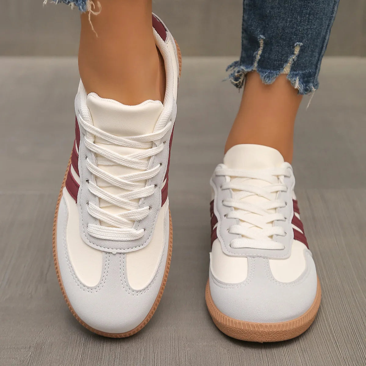 Chiara – Elegant White Sneakers