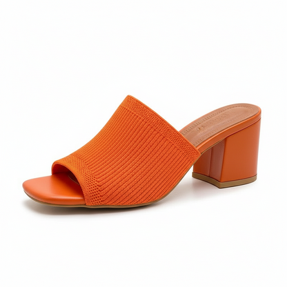 Aurelia™ Knit Block Heel Sandals