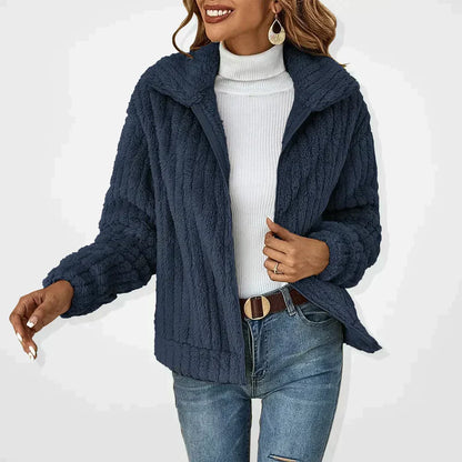 Hayden Iris | Elegant Faux Fur Jacket