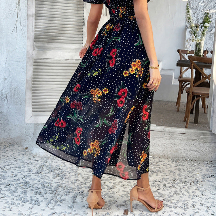 Chiara – Effortlessly Elegant Floral Maxi Dress