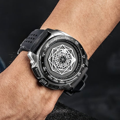 Chronos Geometric Timepiece