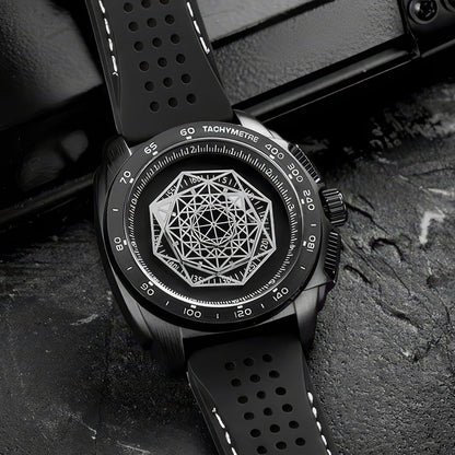 Chronos Geometric Timepiece