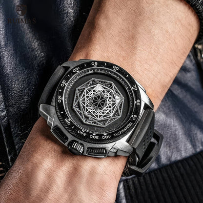 Chronos Geometric Timepiece
