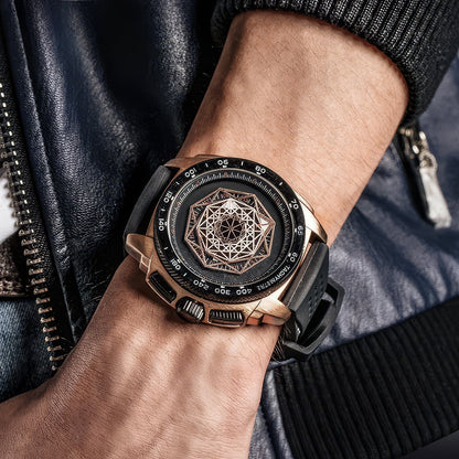 Chronos Geometric Timepiece