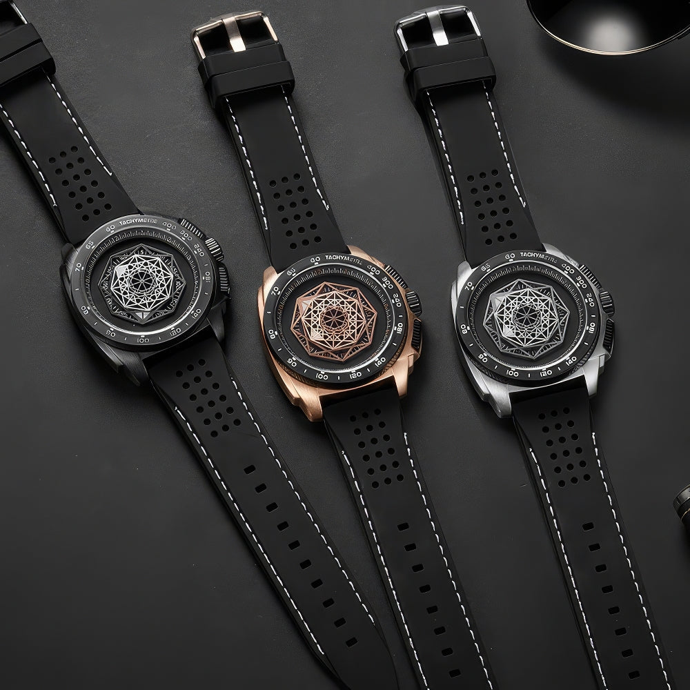 Chronos Geometric Timepiece