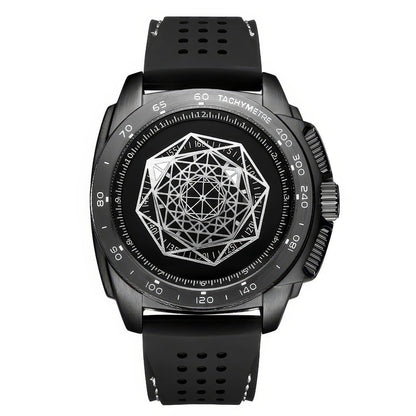 Chronos Geometric Timepiece