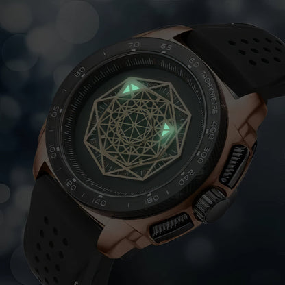 Chronos Geometric Timepiece