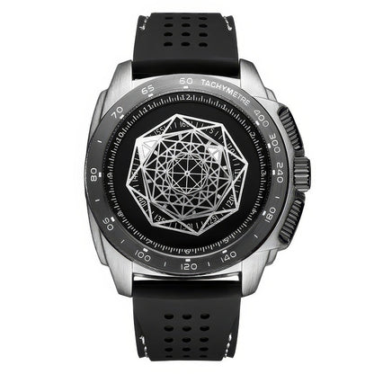 Chronos Geometric Timepiece
