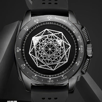 Chronos Geometric Timepiece