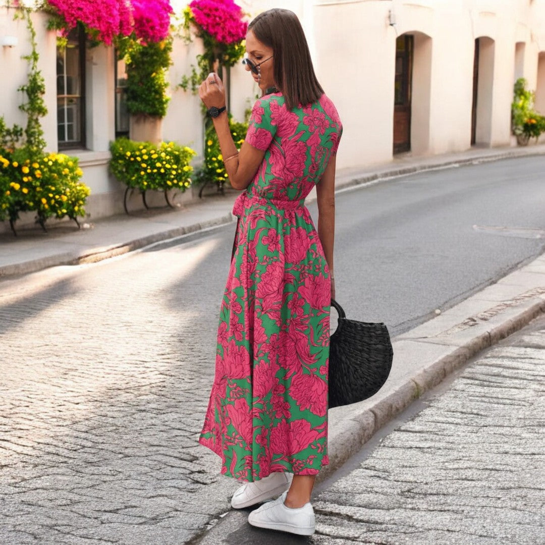 Clara – Chic Floral Summer Dress