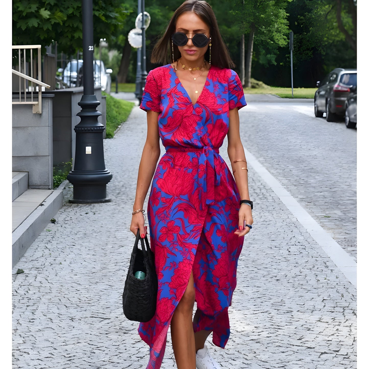 Clara – Chic Floral Summer Dress