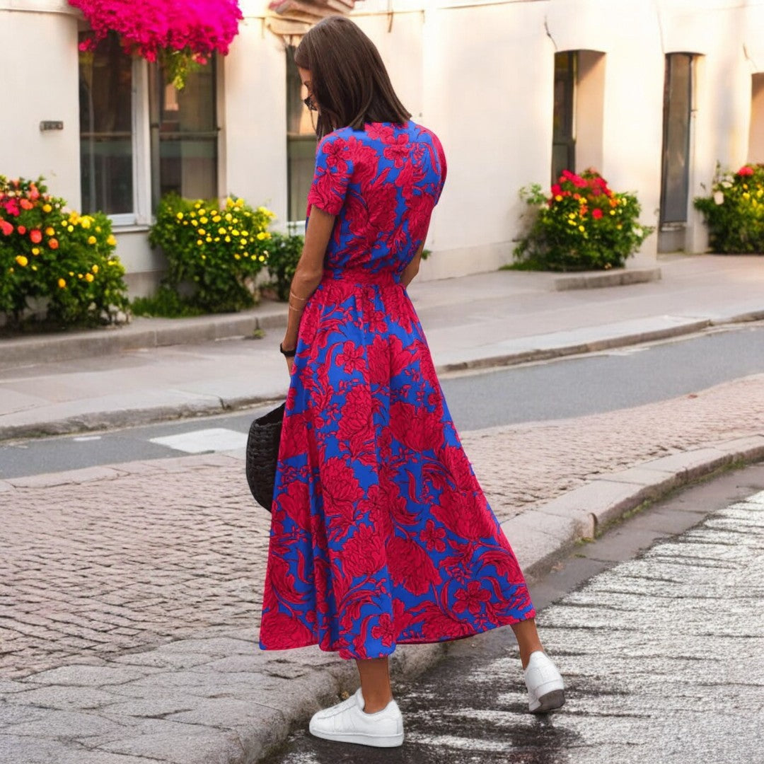 Clara – Chic Floral Summer Dress