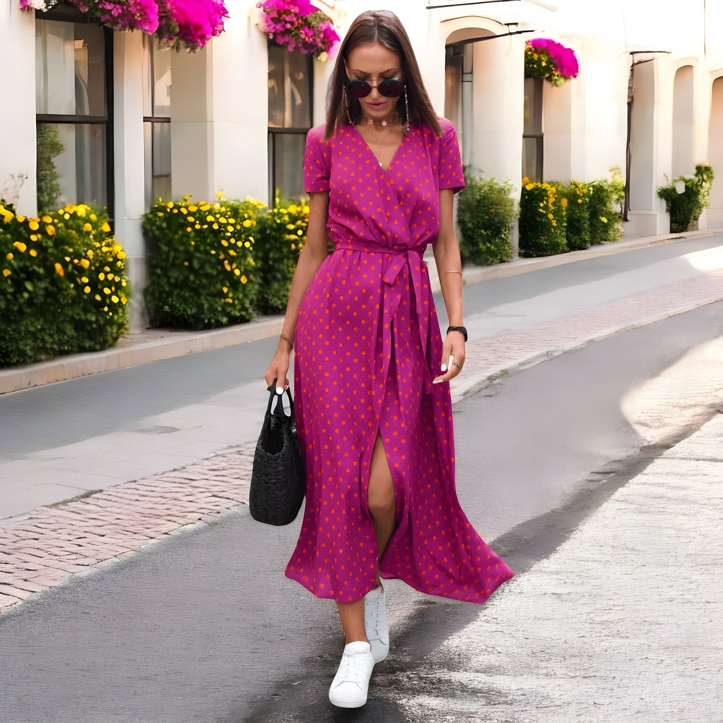 Clara – Chic Floral Summer Dress