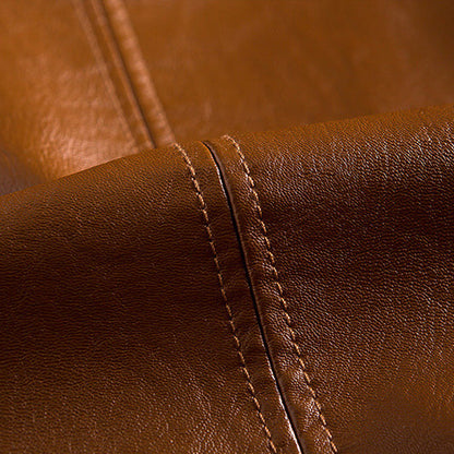 Arvello Classic Leather Jacket