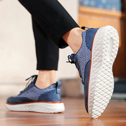 Barton Crest | Premium Leather Comfort Sneakers