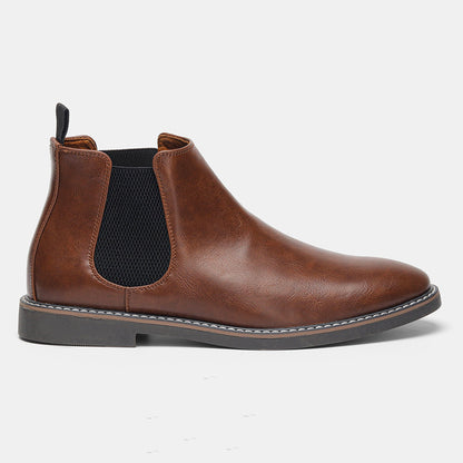 Alverton Full-Grain Leather Chelsea Boots