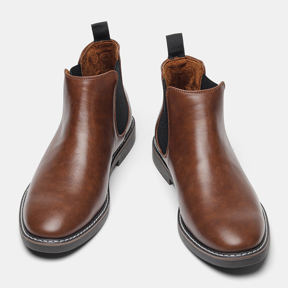 Alverton Full-Grain Leather Chelsea Boots