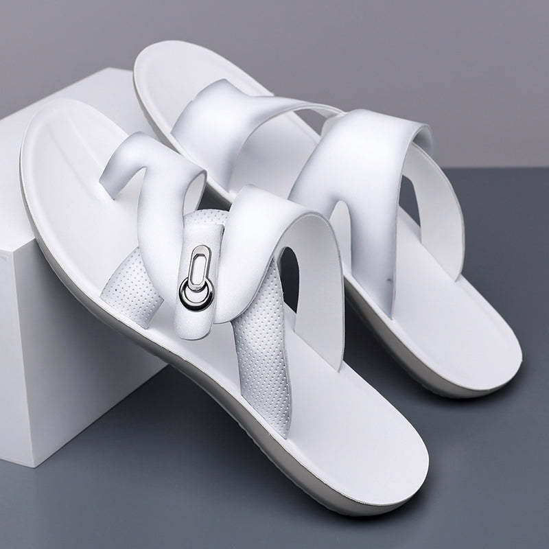 Marlowe™ Leather Cross-Strap Sandals