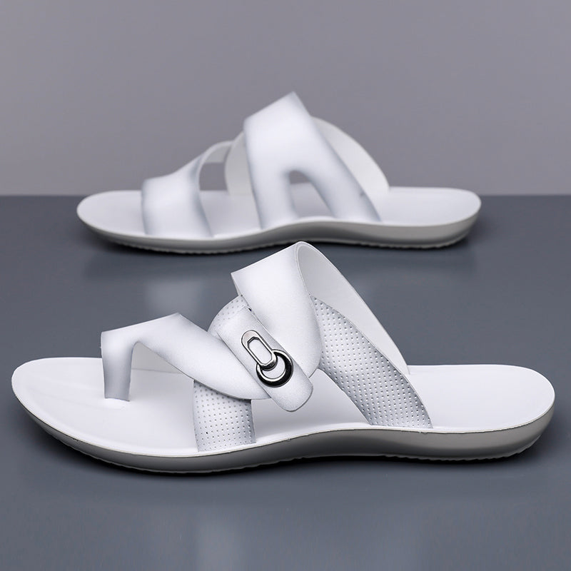 Marlowe™ Leather Cross-Strap Sandals