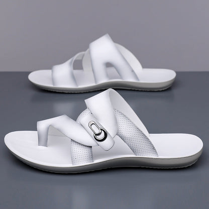 Marlowe™ Leather Cross-Strap Sandals