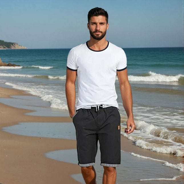Salvio – Breathable Cotton Leisure Shorts