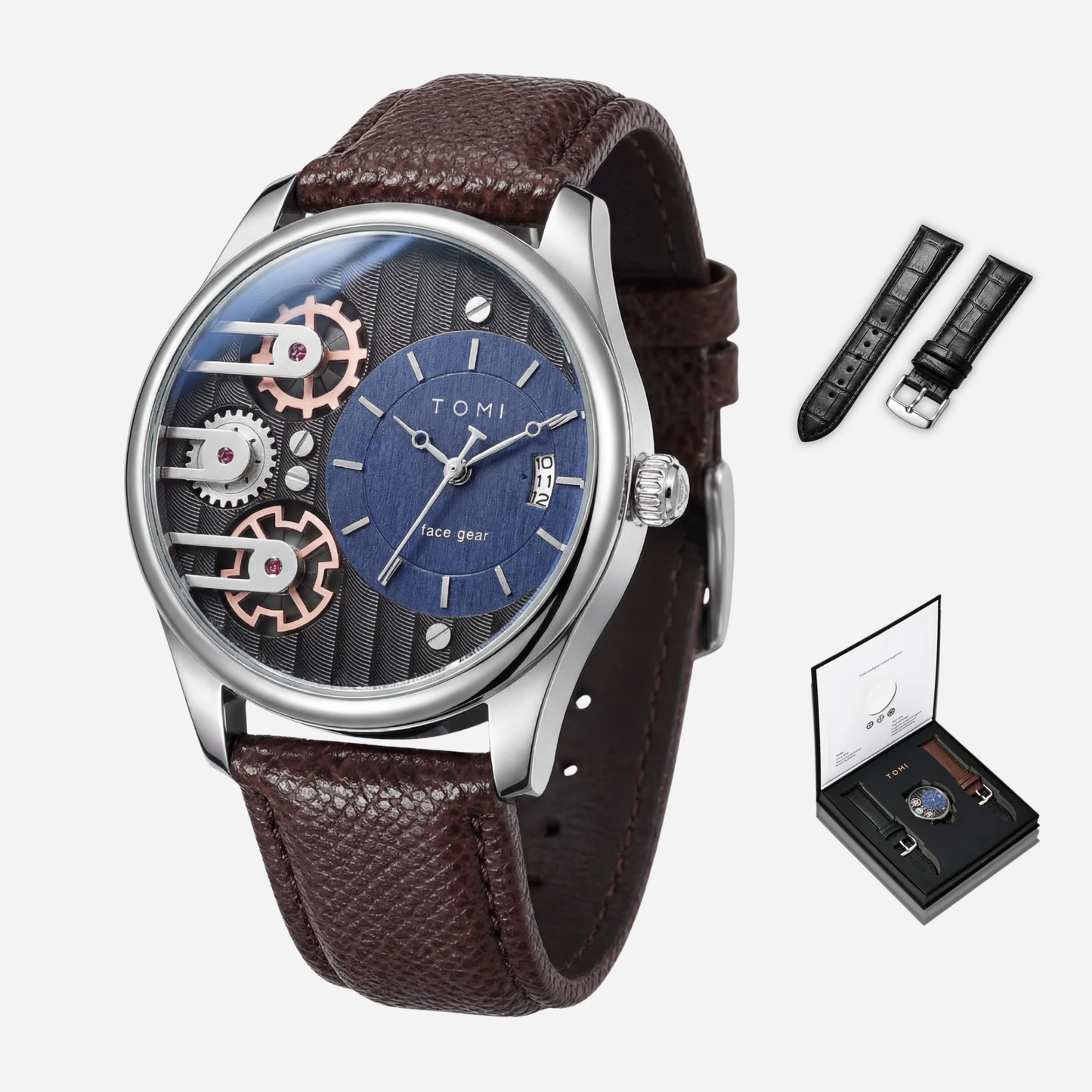 TOMI Heritage Calendar Watch