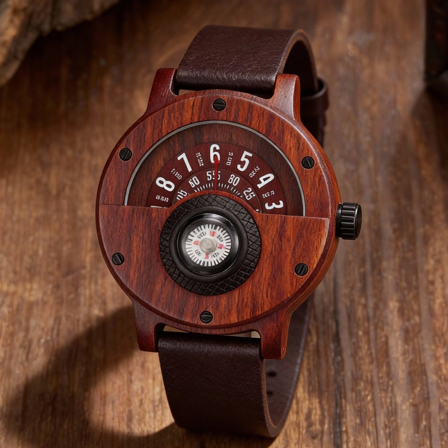 Helvani Walnut & Bamboo Watch