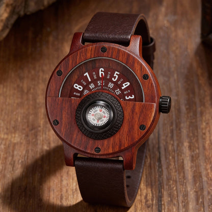 Helvani Walnut & Bamboo Watch